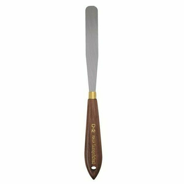 Royal Brush Royal & Langnickel LD-2 Palette Knife, Stainless Steel Blade, Hardwood Handle, Tempered Handle RYLD2